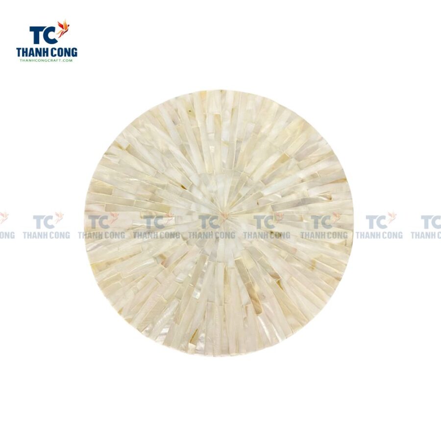 Mother Of Pearl Round Box (TCHD-23165)