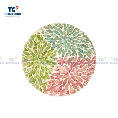 Round Mother of Pearl Storage Box (TCHD-23168)