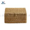 Seagrass Box with Lid, seagrass storage boxes with lids