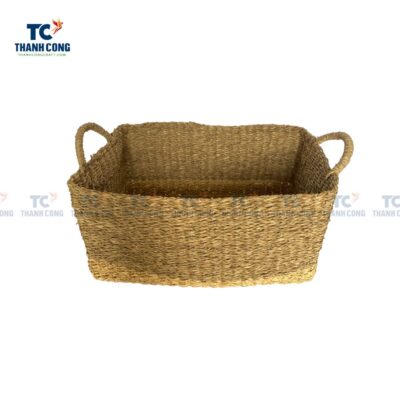 Rectangle Seagrass Basket (TCSB-23097)