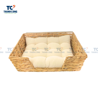 Water Hyacinth Wiker Cat Bed