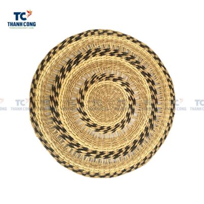 Round Natural Seagrass Placemat (TCKIT-23162)