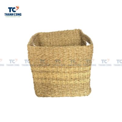 Square Seagrass Basket (TCSB-23099)