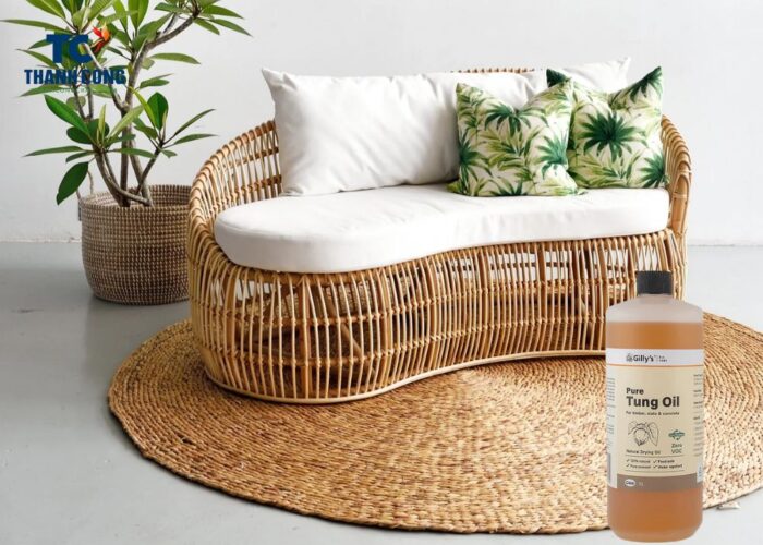 best oil for rattan furniture, Tung oil is known for providing a natural and transparent wood finish