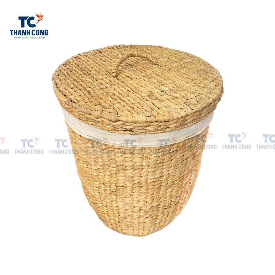 Water Hyacinth Large Basket (TCSB-23104)