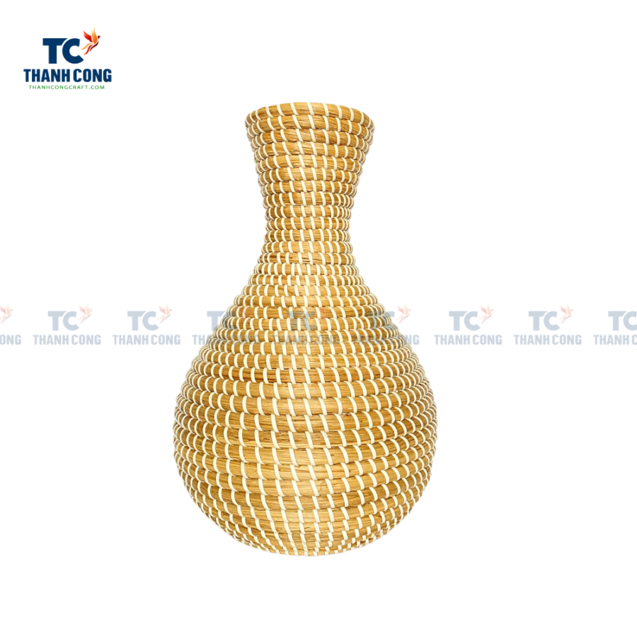 Tall Seagrass Floor Vase