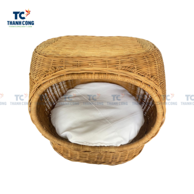 Woven Rattan Cat Bed (TCPH-23008)