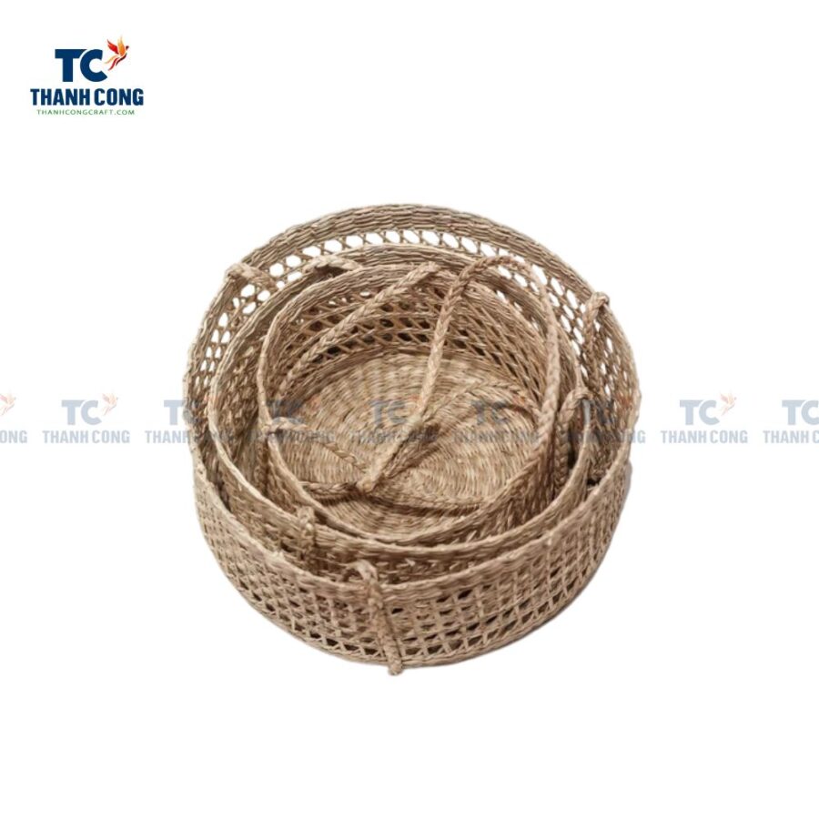 3 Tiered Seagrass Hanging Basket (TCSB-23122)