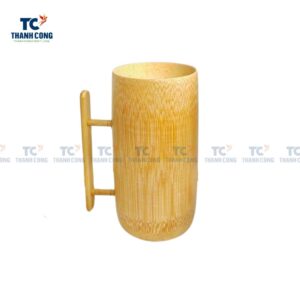 Bamboo Beer Cup With Handle (TCBA-23017)