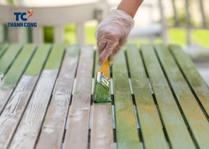 How to paint bamboo fences