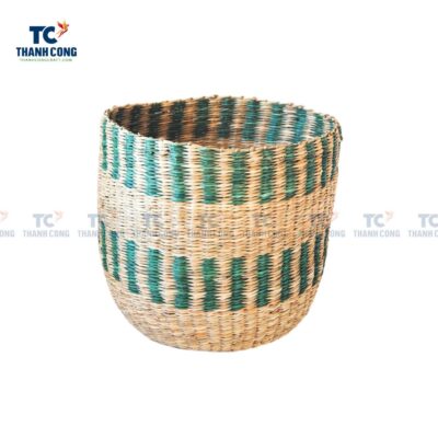 Green Seagrass Planter Basket (TCSB-23127)
