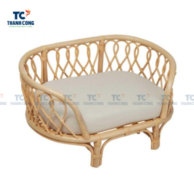 Handmade Rattan Pet Bed (TCPH-23025)
