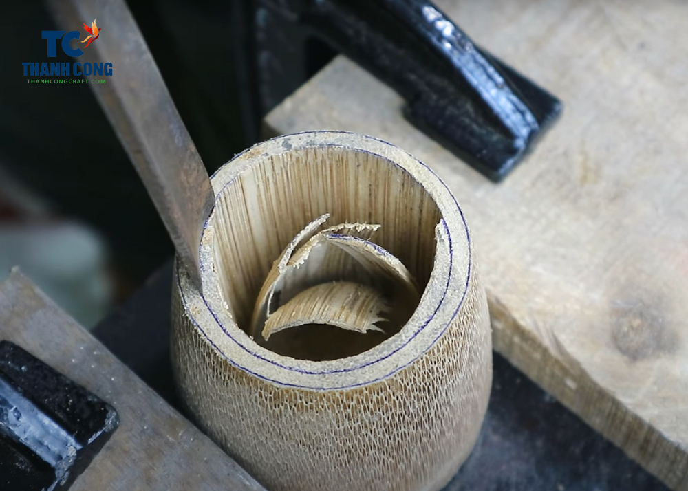 PRODUCTION PROCESS OF BAMBOO CUPS/MUGS