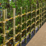 How to make a bamboo fence