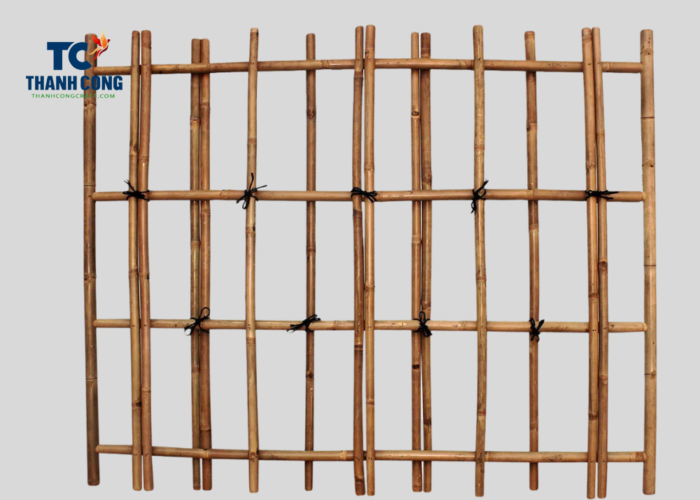 How to make a bamboo fence