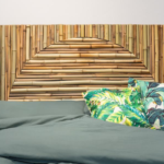 How to make bamboo headboard