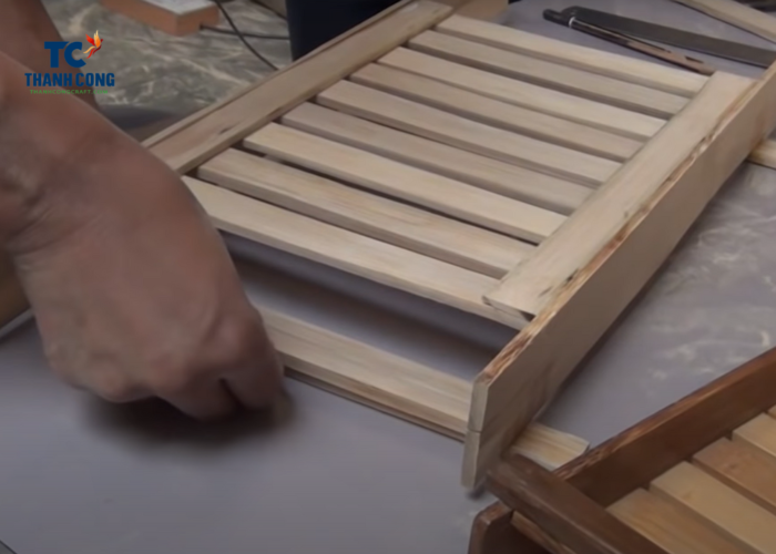 How to make bamboo tray