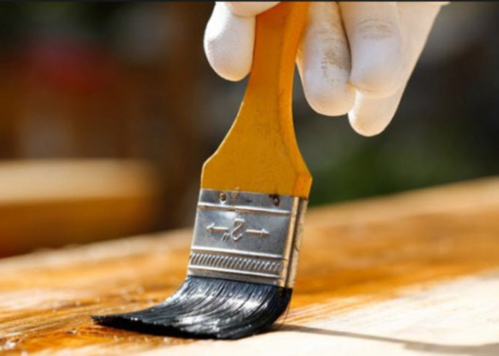Apply a food-safe wood finish like beeswax or mineral oil