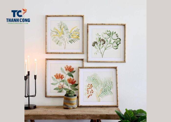 How to make bamboo wall decor