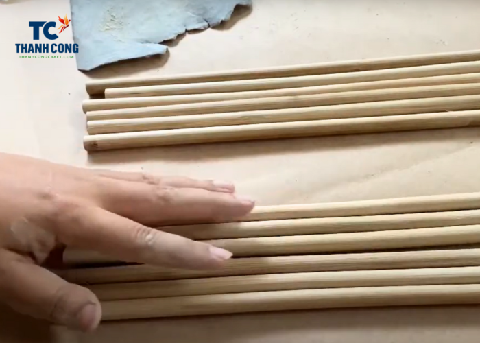 How to make rattan placemats