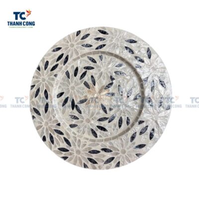 Mother Of Pearl Decorative Plates (TCPFA-23039)