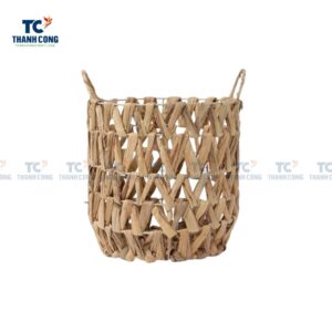 Open Weave Water Hyacinth Basket (TCSB-23121x)