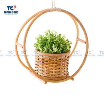 Wicker Hanging Plant Holder