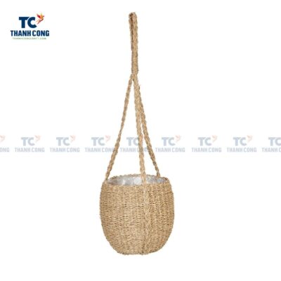 Hanging Seagrass Planter, Seagrass Hanging Basket