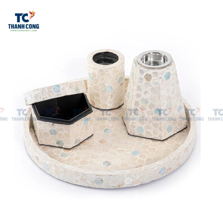 Set Of Mother Of Pearl Mabkhar (TCPFA-23028)