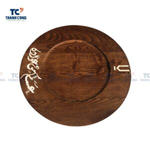 Wood Chocolate Serving Tray Mother Of Pearl (TCKIT-23214)