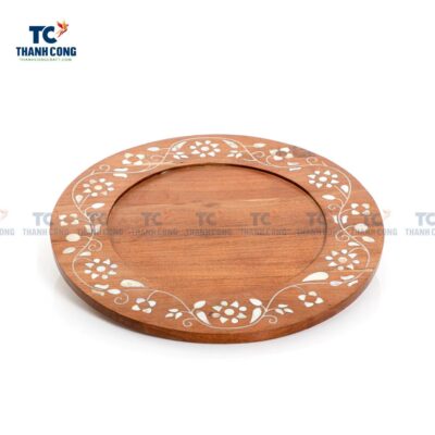 Wood Serving Tray Mother Of Pearl (TCKIT-23211)