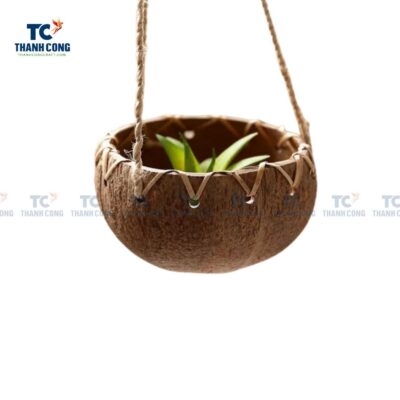 Coconut Shell Hanging Planter Pot (TCCP-22017)