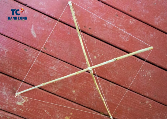 How to make a kite with bamboo sticks