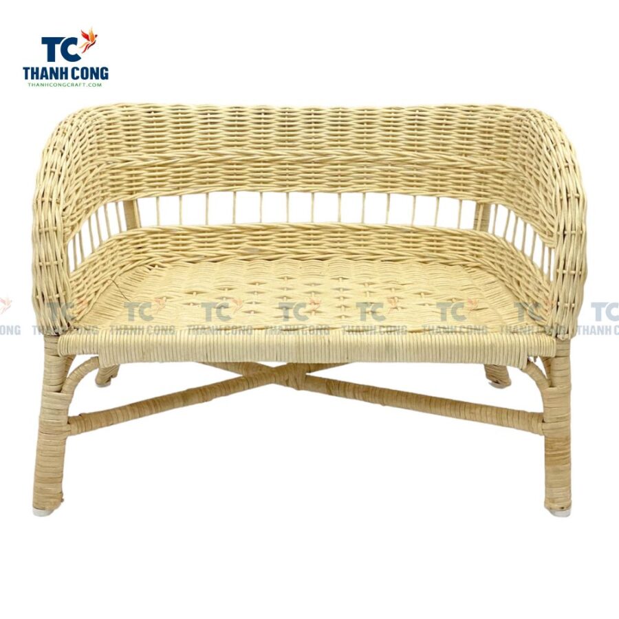 Rattan Wicker Doll Sofa