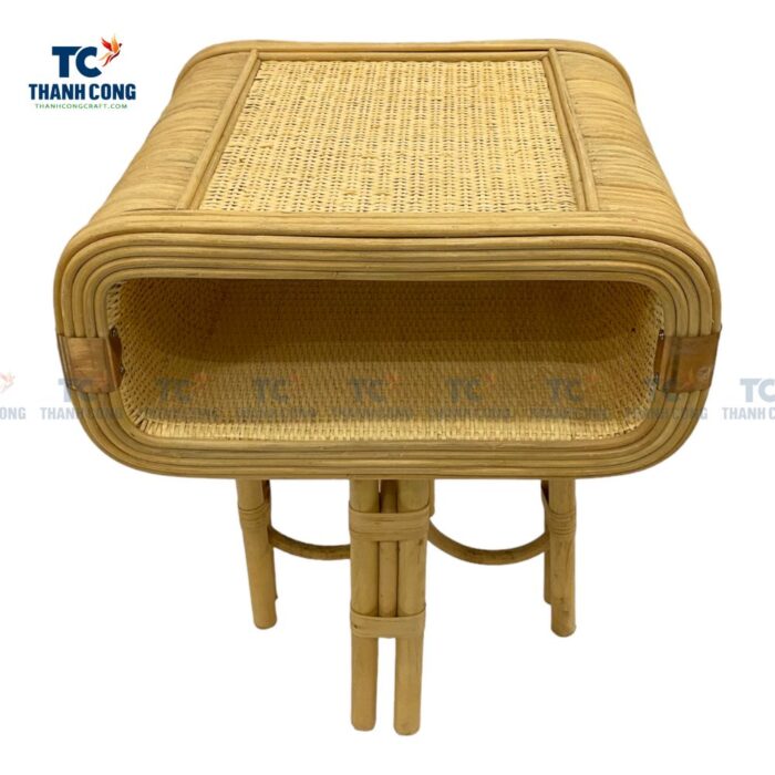 Rattan Bedside Table (TCF-23094)