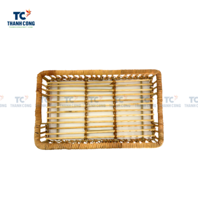 Rectangular Natural Bamboo Tray (TCKIT-23234)