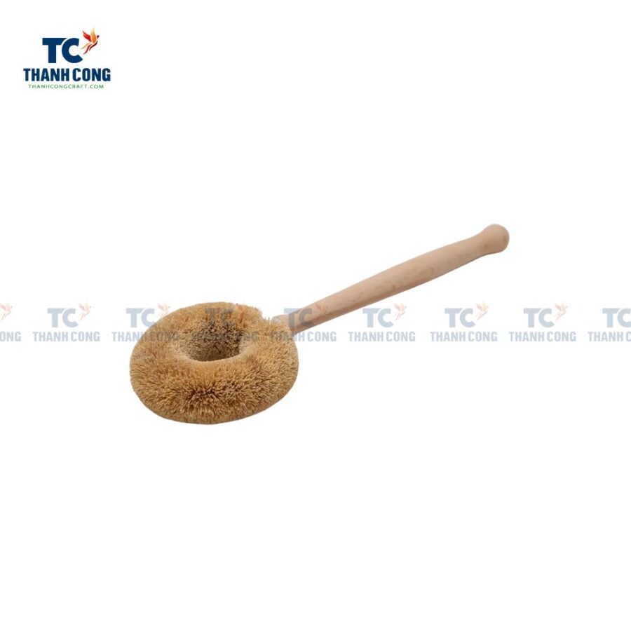 Wooden Dish Brush With Coconut Fibres (TCCP-22009)