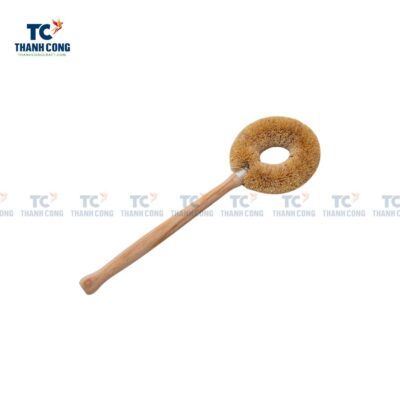Wooden Dish Brush With Coconut Fibres (TCCP-22009)