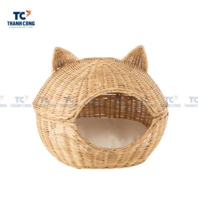 Woven Rattan Cat Bed (TCPH-23046)