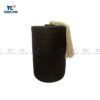 Woven Rattan Cylinder Basket With Lid (TCSB-23138)