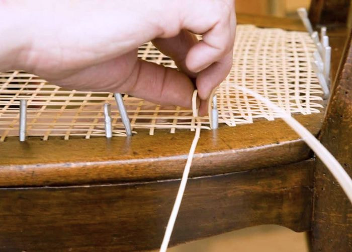 how to make a rattan chair