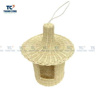 Wicker Rattan Birdhouse