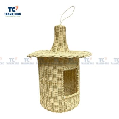 Wicker Rattan Birdhouse