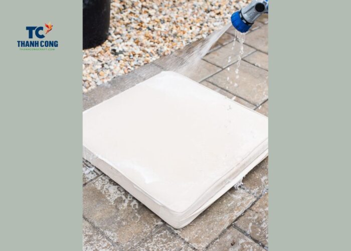 How to clean patio cushions with mildew