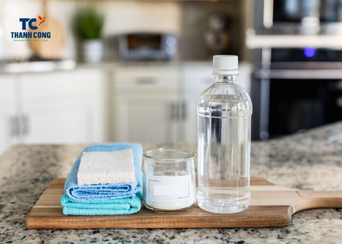 Prepare a cleaning solution for cleaning