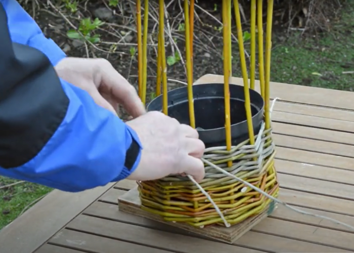How to make a willow basket step by step for beginners