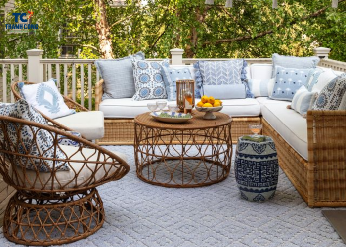 How to protect rattan wicker furniture outside