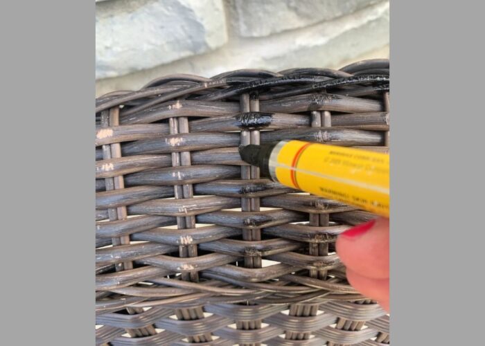 To restore color to faded resin wicker, consider using a specialized resin wicker spray paint or dye