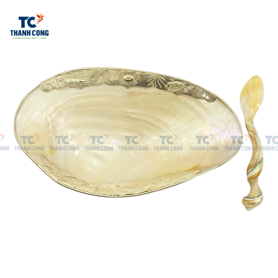Mother Of Pearl Caviar Dish Plate (TCPFA-24047)