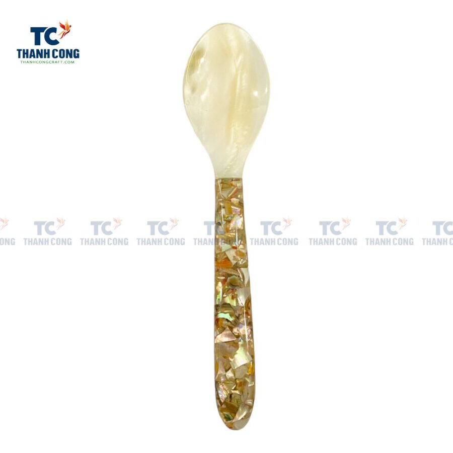 Mother of Pearl Serving Spoon for Caviar, Coffee, Egg, Icecream, Cake Dessert